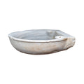 Antique French White Carrara Marble Semi Circular Sink (S-XMPQ)