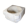 French White Carrara Marble Sink (S-W1VK)