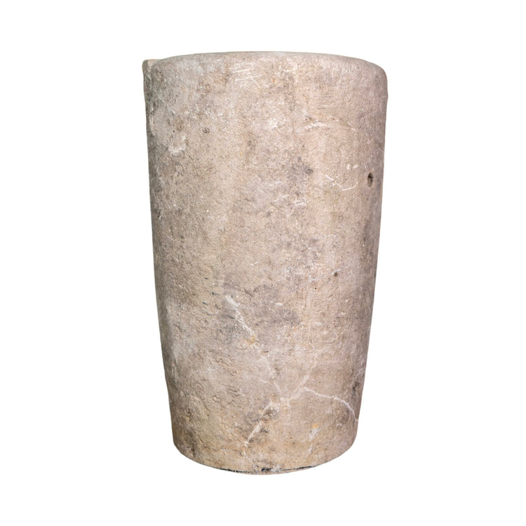 Antique French Limestone Vessel (V-DMSY)