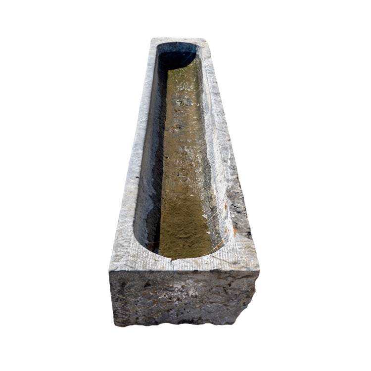 Antique Belgian Bluestone Trough (T-LWM6)