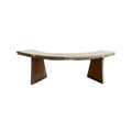 Antique French Faux Bois Bench (GE-UYJL)