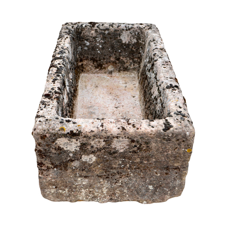 French Red Verona Marble Trough