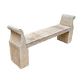 Contemporary French Limestone Bench (MD03)