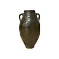 Greek Terracotta Glazed Vessel (V-PTAW)