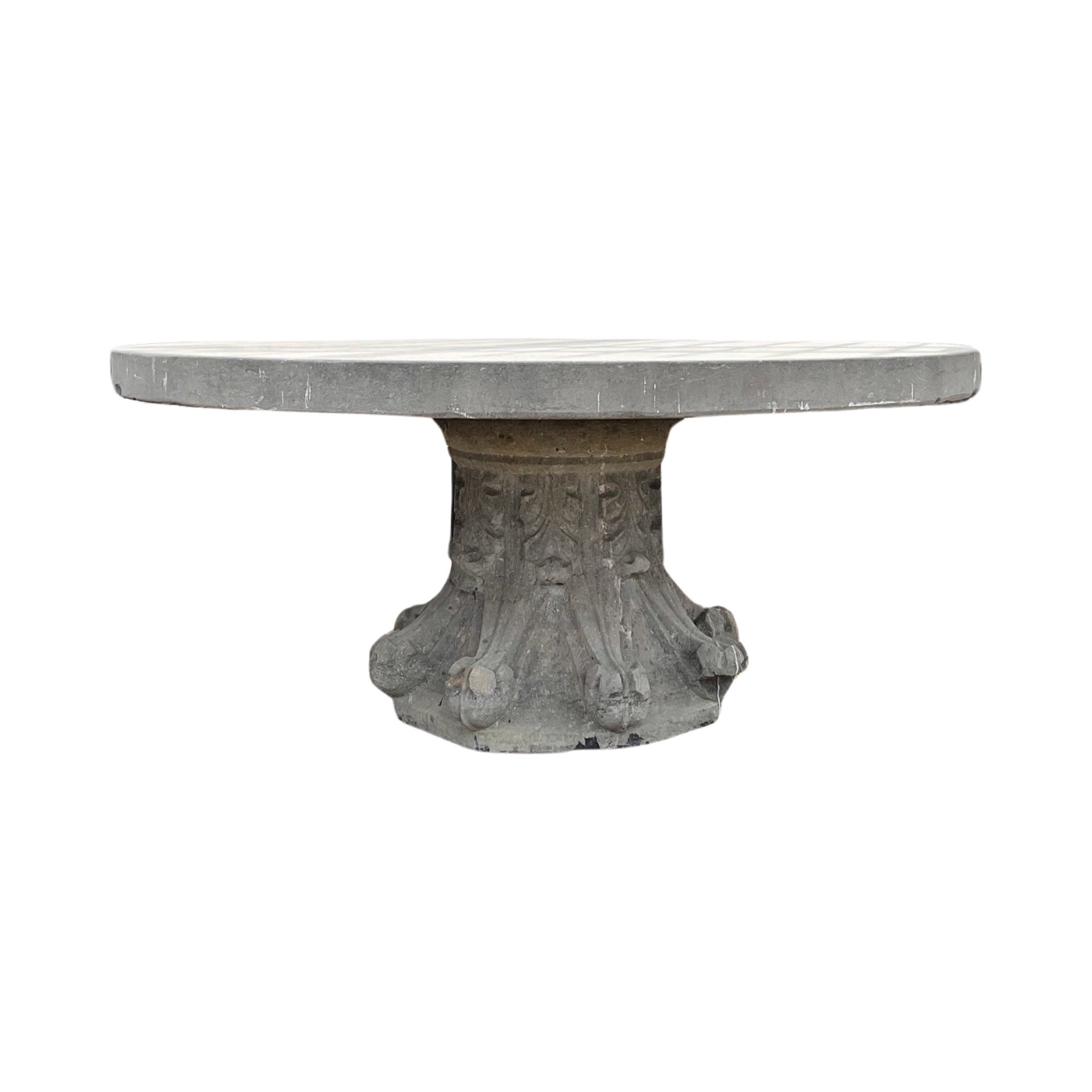 Belgian Bluestone Table