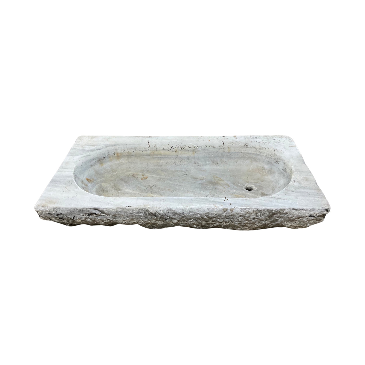 French White Carrara Marble Sink (S-MHSR)