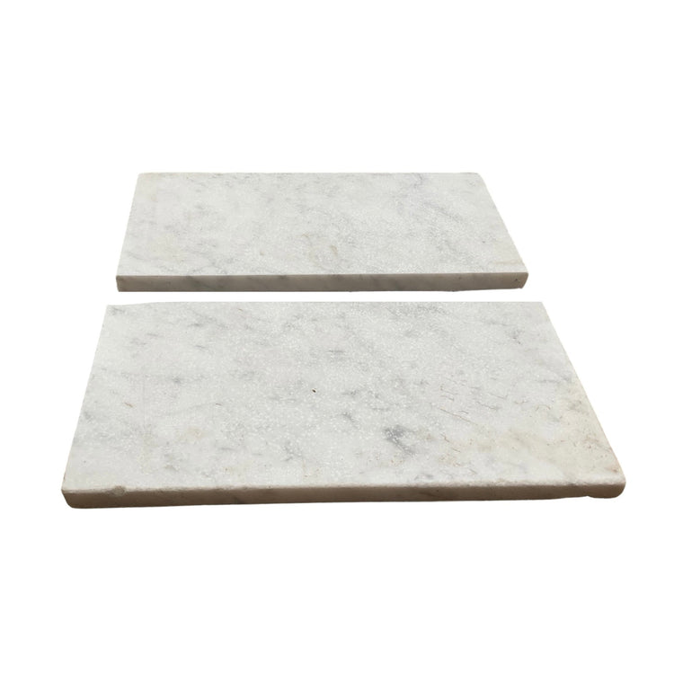 Northern Italian White Marble Tile