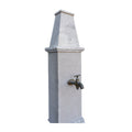 Antique French Burgundy Limestone Wall Fountain (F-SDXB)