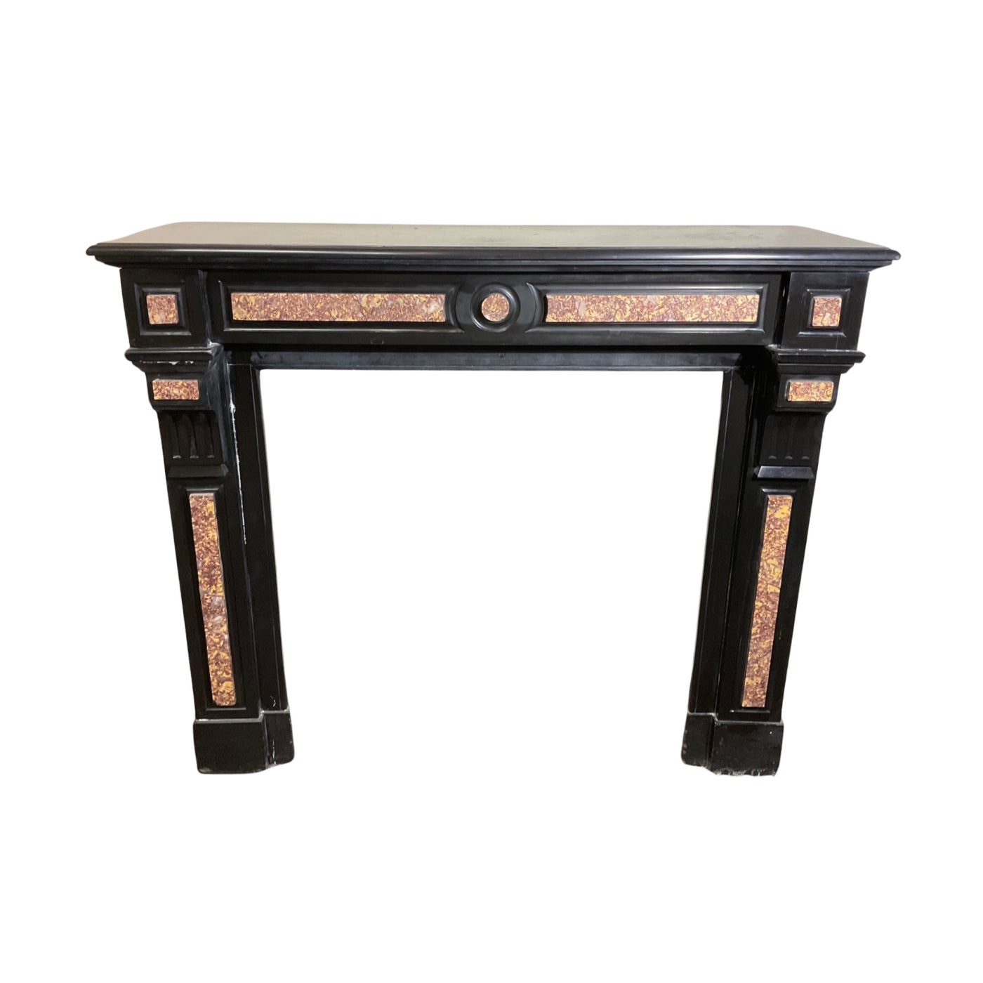 Antique French Onyx Marble Mantel (MCH954)