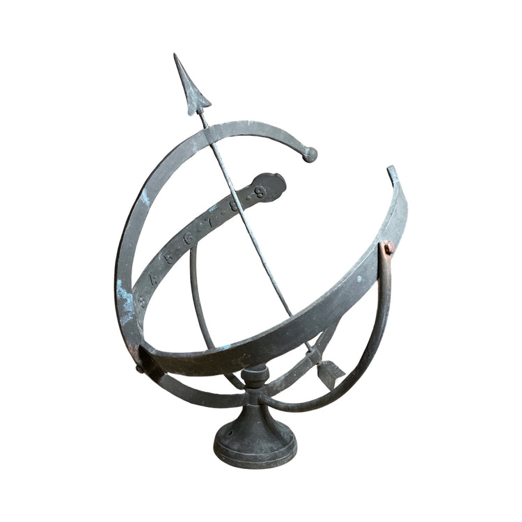 French Bronze Sundial