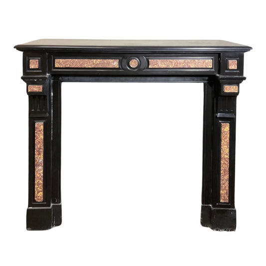 Antique French Onyx Marble Mantel (MCH954)