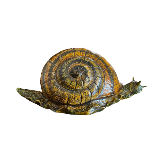 French Ceramic Snail Sculpture