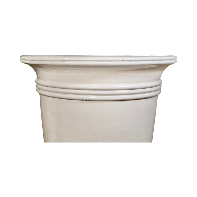 French Terracotta Glazed Planter