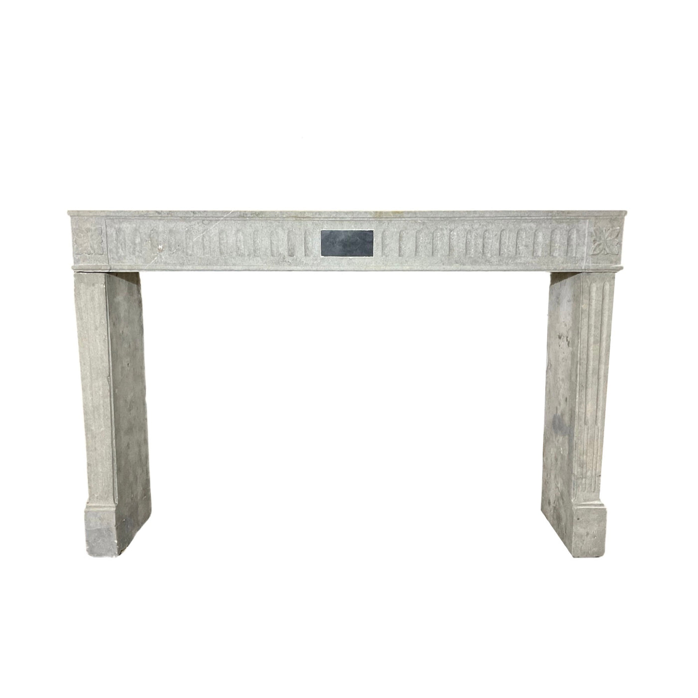 Antique Belgian Bluestone Mantel (M-YXHM)