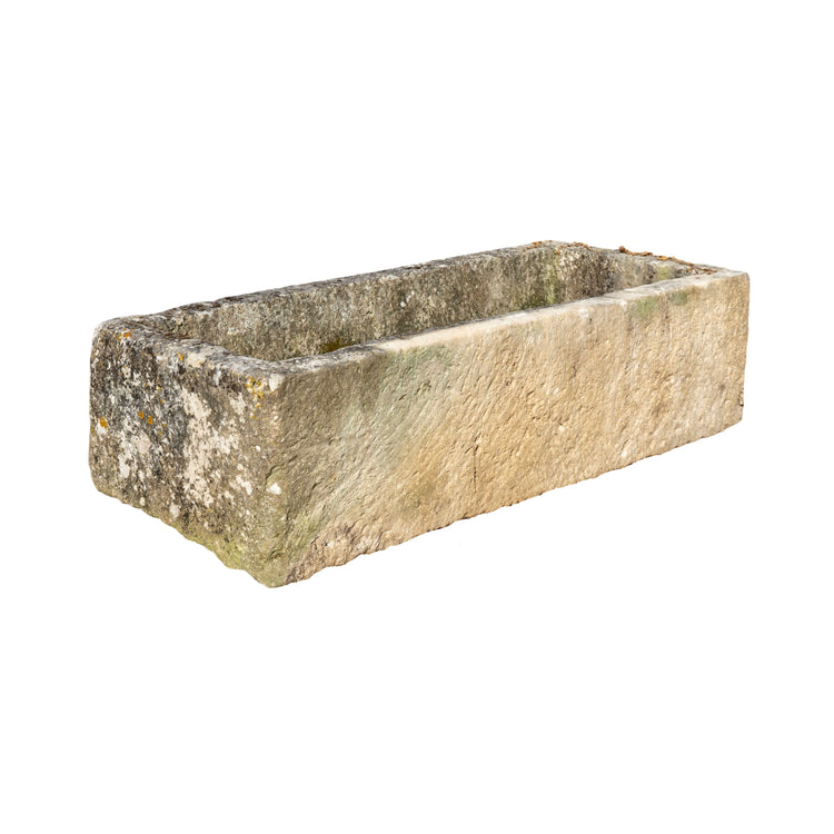 Antique French Limestone Trough