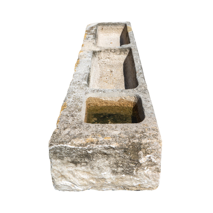 Antique French Limestone Trough