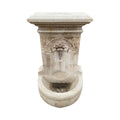 Contemporary French Limestone Wall Fountain (F-GPMA)