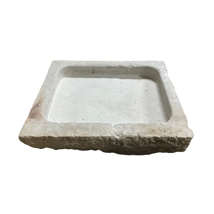French Burgundy Limestone Sink (S-RMQ1)