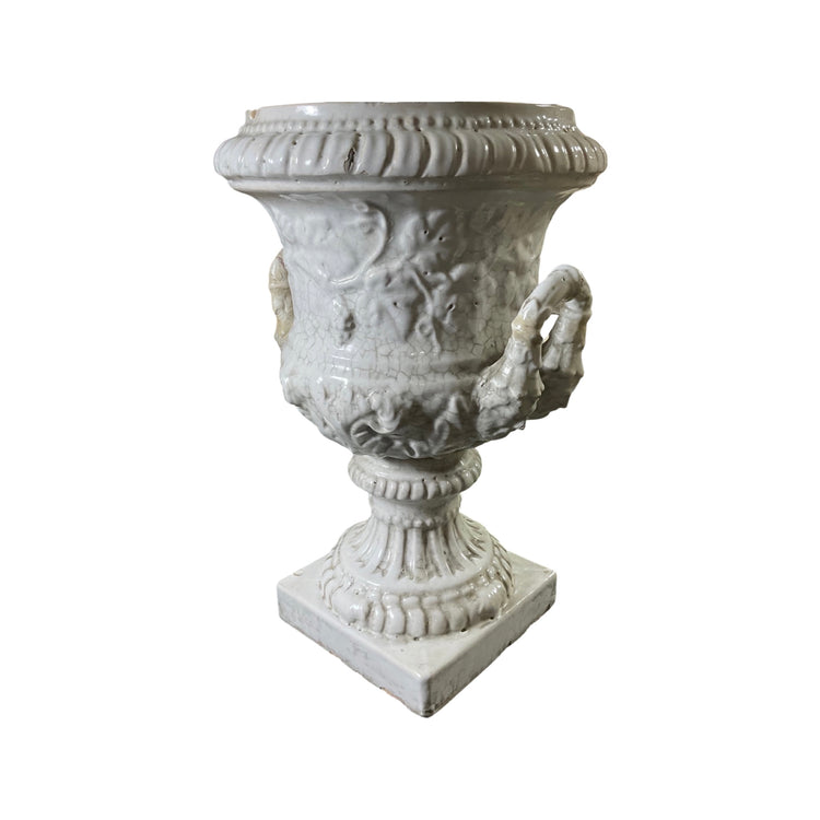 French Glazed Terracotta Planter