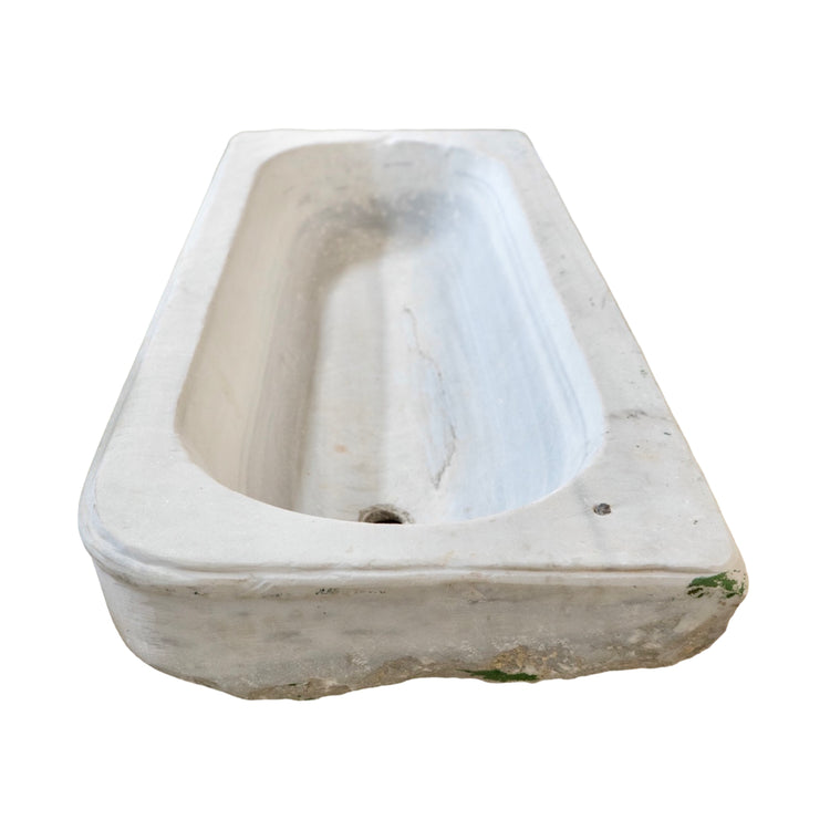 French White Carrara Marble Sink