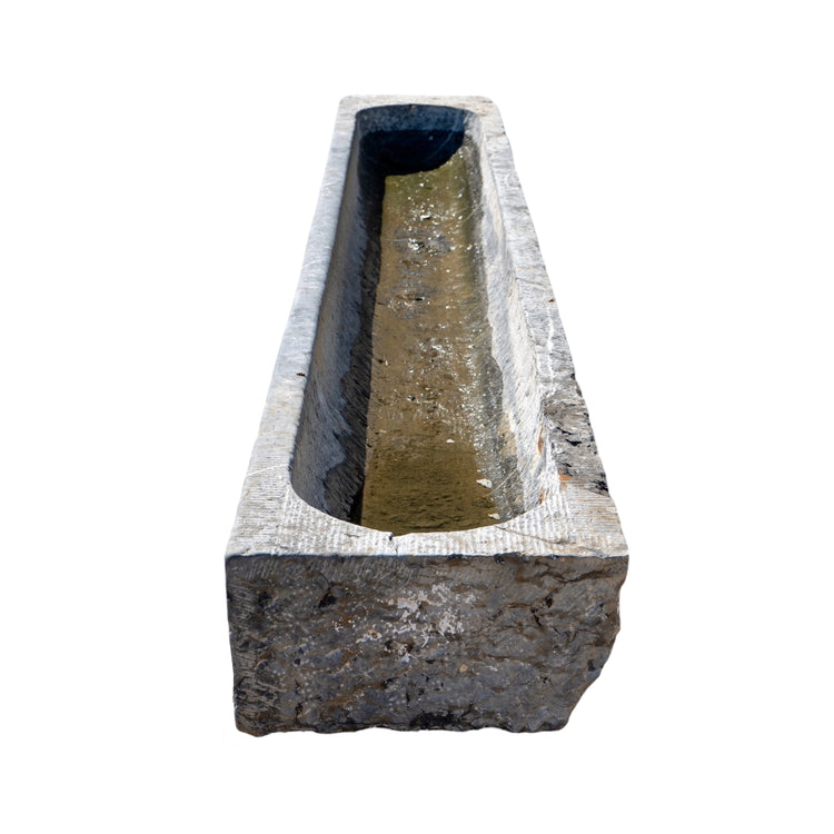 Antique Belgian Bluestone Trough (T-LWM6)