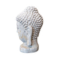 Contemporary French Reconstituted Stone Buddha Head Statue (GE-URPA)