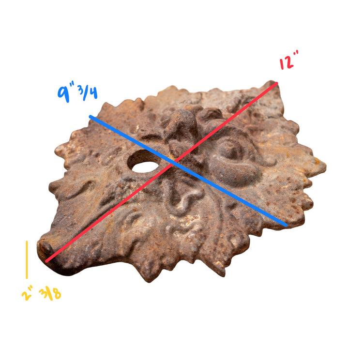 Antique French Iron Mount Spout (GE-GLQR)