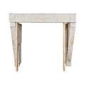 Antique French Limestone Mantel (M-ETPW)
