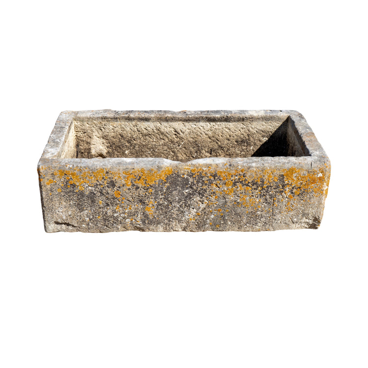 Antique French Limestone Trough