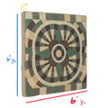 Reclaimed French Encaustic Geometric Concrete Tile (ET-CYFQ)