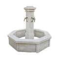 Contemporary French Limestone Central Fountain (F-XDJH)