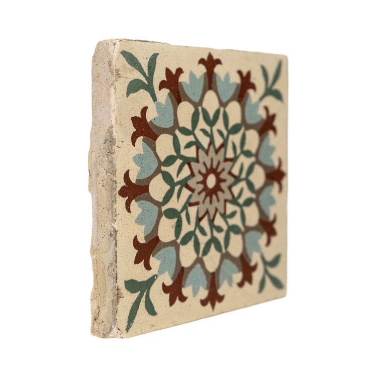 Reclaimed French Encaustic Concrete Tile