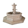 Contemporary French Limestone Central Fountain (FO69)