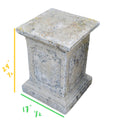 Contemporary French Reconstituted Stone Pedestal (GE-XDRW)