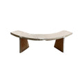 Antique French Faux Bois Bench (GE-UYJL)