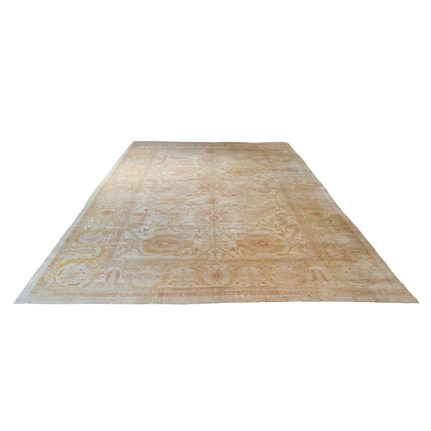 Antique Turkish Oushak Rug (HD-KYEQ)