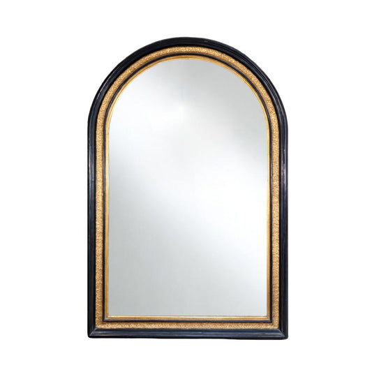 Antique French Ebony Wooden Mirror (HD-HSGE)