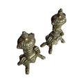 French Bronze Andirons (M-UMPHN)