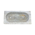 French White Carrara Marble Sink (S-MHSR)