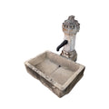 Antique French Limestone Wall Fountain (T-HJRU4)