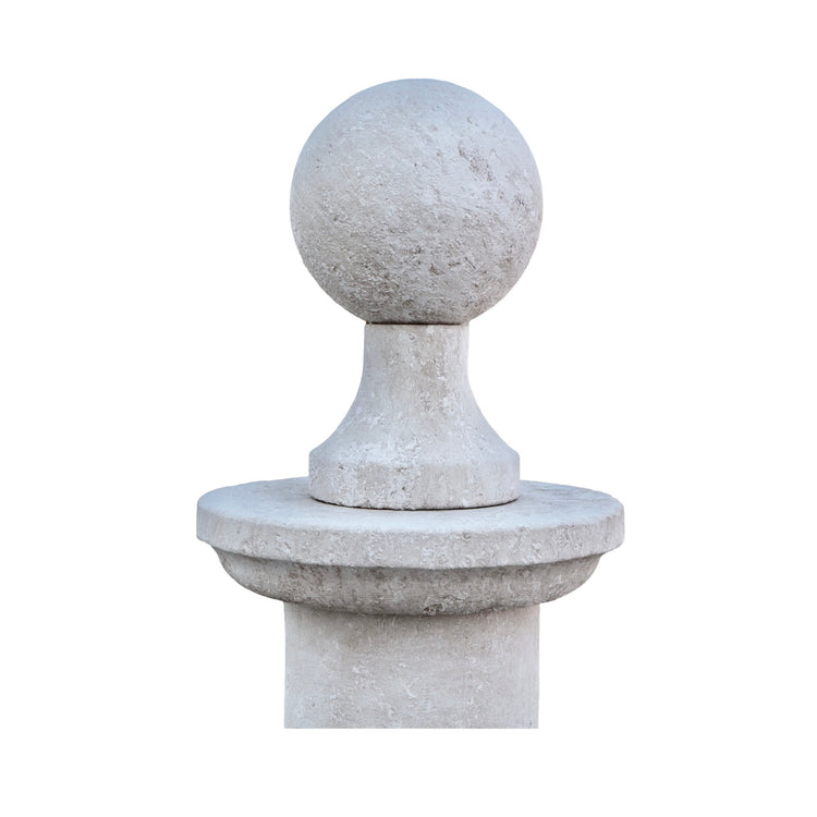 Contemporary French Limestone Central Fountain