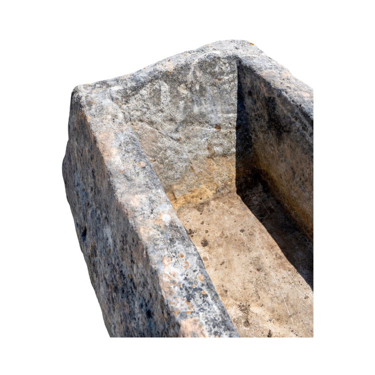 French Slanted Limestone Trough