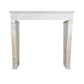 Antique French Limestone Mantel (M-WCXP)