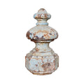 Pair of Antique French Rustic Iron Finials (GE-GYWB)