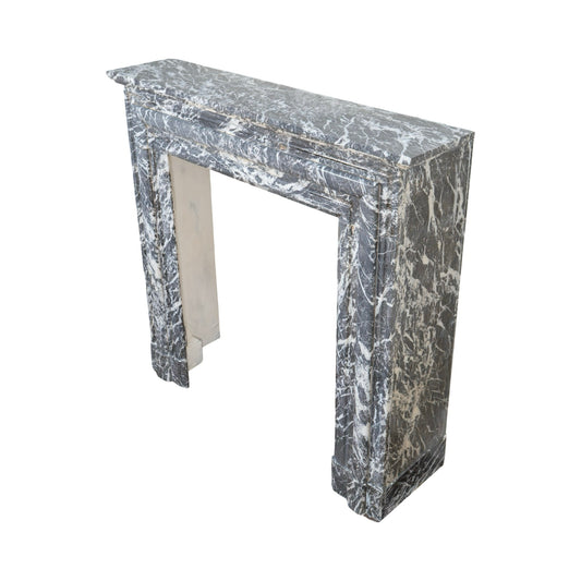 Antique Belgian Saint Anne Des Pyrenees Marble Mantel (M-PRHK)