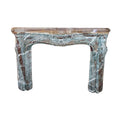 Antique French Grand Mix Campan Marble Mantel (MCH1026)