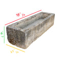 Antique French Limestone Trough (T-JRAQ)