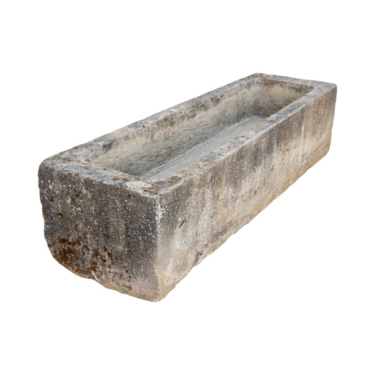 Antique French Limestone Trough (T-JRAQ)