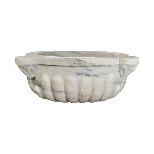 French White Carrara Marble Sink