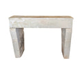 Antique French Limestone Mantel (M-KYRB)
